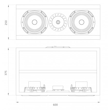 Enceintes home cinéma d'exception Triangle Magellan Grand Concert 5.0