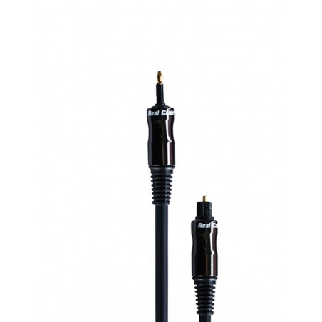 Cable optique mini Toslink vers Toslink Real Cable OJT60