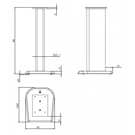 Pieds pour enceintes Focal Chorus S 700