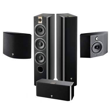 Pack d'enceintes home cinéma 5.0 Focal Chorus 726