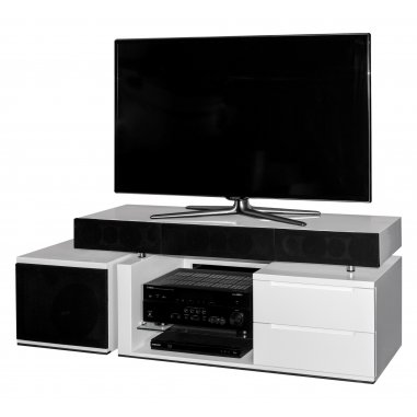 Meuble TV avec enceintes