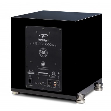 Paradigm Prestige 1000SW noire laqué piano arrière