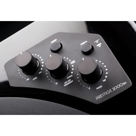 Paradigm Prestige 2000SW réglages