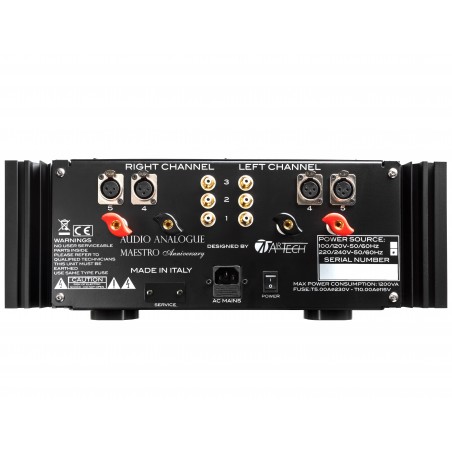 Audio Analogue Maestro Anniversary vue arrière
