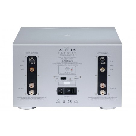 Audia Flight Strumento N°4 mk2 connectique