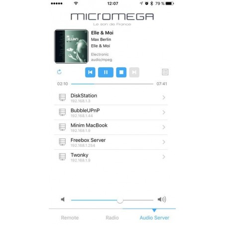 Micromega M-One 100 appli