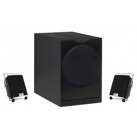 Pack enceintes ultra compactes Hifi Waterfall Audio Sério 2.1
