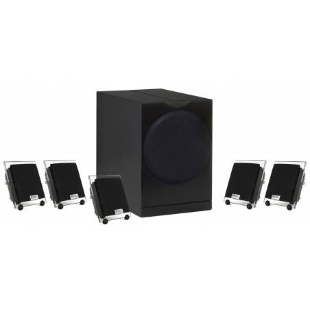 Pack d'enceintes home cinema ultra compactes Waterfall Audio Sério 5.1