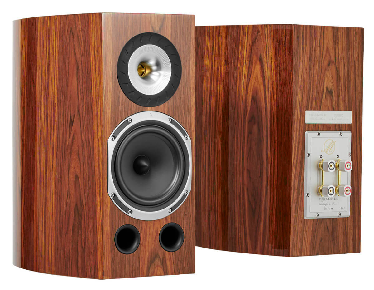 Enceintes biblioth&egrave;que Triangle Magellan Duetto 40th